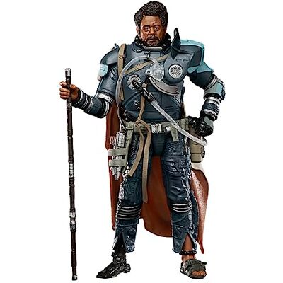 Hasbro Star Wars The Black Series, Saw Gerrera, verzamelfiguur, 15 cm, Rogue One: A Star Wars Story, voor kinderen vanaf 4 jaar Hasbro Star Wars The Black Series, Saw Gerrera, verzamelfiguur, 15 cm, Rogue One: A Star Wars Story, voor kinderen vanaf 4 jaar