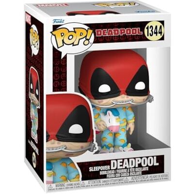 Funko Pop! Marvel: Deadpool Sleepover Party Guest Vinyl figuur om te verzamelen Cadeau-idee Officiële producten Speelgoed voor kinderen en volwassenen Marvel Fans Funko Pop! Marvel: Deadpool Sleepover Party Guest Vinyl figuur om te verzamelen Cadeau-idee Officiële producten Speelgoed voor kinderen en volwassenen Marvel Fans