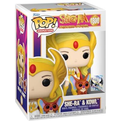 Funko Pop! & Buddy: She-Ra She-Ra With Kowl Masters Of The Universe Dominators of the Universe Vinyl verzamelfiguur Cadeau-idee Officiële merchandising TV Fans Funko Pop! & Buddy: She-Ra She-Ra With Kowl Masters Of The Universe Dominators of the Universe Vinyl verzamelfiguur Cadeau-idee Officiële merchandising TV Fans