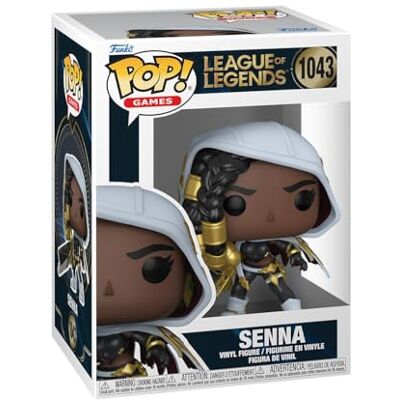 Funko POP! Games: LOL Senna League Of Legends Vinyl verzamelfiguur Cadeau-idee Officieel product Speelgoed voor kinderen en volwassenen Video Games Fans Funko POP! Games: LOL Senna League Of Legends Vinyl verzamelfiguur Cadeau-idee Officieel product Speelgoed voor kinderen en volwassenen Video Games Fans