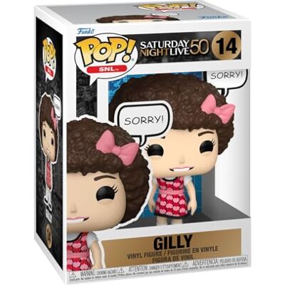 Funko Pop! SNL SNL 50th Gilly Saturday Night Live verzamelfiguur vinyl figuur cadeau-idee officieel product speelgoed voor kinderen volwassenen tv-fans Funko Pop! SNL SNL 50th Gilly Saturday Night Live verzamelfiguur vinyl figuur cadeau-idee officieel product speelgoed voor kinderen volwassenen tv-fans