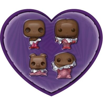 Funko Pocket Pop! The Nightmare Before Christmas Val Box 4PK (Choc) Disney: The Nightmare Before Christmas Sleutelhanger Vinyl minifiguur om te verzamelen fancy sleutelhanger Funko Pocket Pop! The Nightmare Before Christmas Val Box 4PK (Choc) Disney: The Nightmare Before Christmas Sleutelhanger Vinyl minifiguur om te verzamelen fancy sleutelhanger