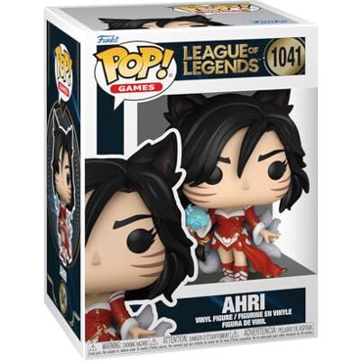 Funko POP! Games: LOL Ahri League Of Legends Vinyl verzamelfiguur Cadeau-idee Officieel product Speelgoed voor kinderen en volwassenen Video Games Fans Funko POP! Games: LOL Ahri League Of Legends Vinyl verzamelfiguur Cadeau-idee Officieel product Speelgoed voor kinderen en volwassenen Video Games Fans