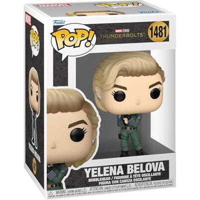 Funko Pop! Marvel: Thunderbolts, Yelena Belova, verzamelbare vinyl figuur, cadeau-idee, officiële goederen, speelgoed voor kinderen en volwassenen, filmfans, pop voor Funko Pop! Marvel: Thunderbolts, Yelena Belova, verzamelbare vinyl figuur, cadeau-idee, officiële goederen, speelgoed voor kinderen en volwassenen, filmfans, pop voor