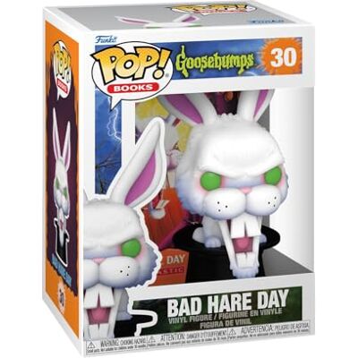 Funko Pop! Books: Gbs, Bad Hare Day, Goosebumps, vinyl figuur om te verzamelen, cadeau-idee, officieel product, speelgoed voor kinderen en volwassenen, filmfans, modelfiguur voor Funko Pop! Books: Gbs, Bad Hare Day, Goosebumps, vinyl figuur om te verzamelen, cadeau-idee, officieel product, speelgoed voor kinderen en volwassenen, filmfans, modelfiguur voor