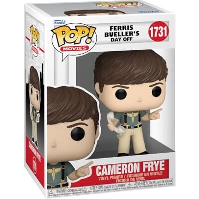 Funko Pop! Movies: FBDO Cameron Frye Ferris Bueller's Day Off Vinyl verzamelfiguur Cadeau-idee Officieel product Speelgoed voor kinderen en volwassenen Filmfans Funko Pop! Movies: FBDO Cameron Frye Ferris Bueller's Day Off Vinyl verzamelfiguur Cadeau-idee Officieel product Speelgoed voor kinderen en volwassenen Filmfans