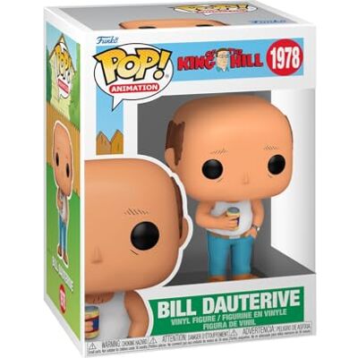 Funko Pop! TV: King Of The Hill, Bill Dauterive, verzamelfiguur, vinyl figuur, cadeau-idee, officieel product, speelgoed voor kinderen en volwassenen, cartoons fans Funko Pop! TV: King Of The Hill, Bill Dauterive, verzamelfiguur, vinyl figuur, cadeau-idee, officieel product, speelgoed voor kinderen en volwassenen, cartoons fans
