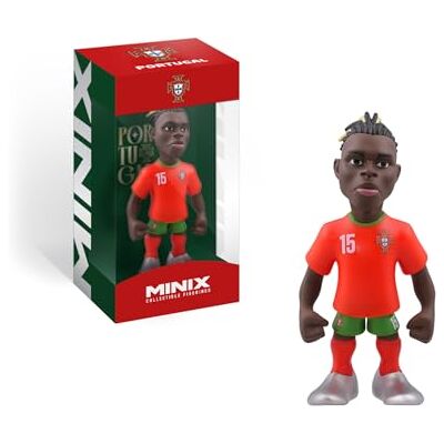 MINIX Football Stars #215 Portugal Rafael Leao Verzamelfiguur 12 cm MINIX Football Stars #215 Portugal Rafael Leao Verzamelfiguur 12 cm