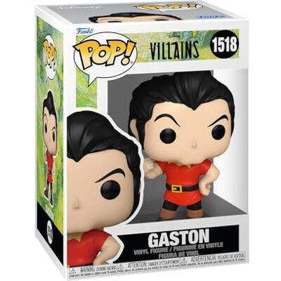 Funko Pop! Disney: Villains Gaston Disney Villains Vinyl verzamelfiguur cadeau-idee officieel product speelgoed voor kinderen en volwassenen filmfans modelfiguur voor Funko Pop! Disney: Villains Gaston Disney Villains Vinyl verzamelfiguur cadeau-idee officieel product speelgoed voor kinderen en volwassenen filmfans modelfiguur voor