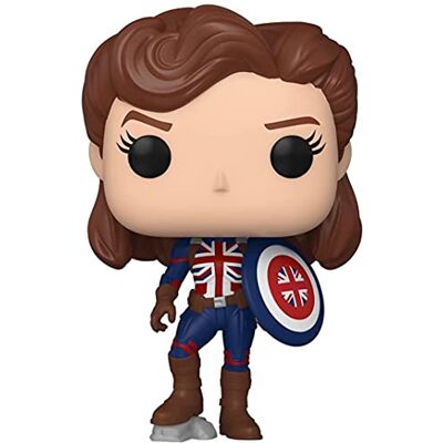 Funko Pop What If Captain Carter Vinyl Figuur Funko Pop What If Captain Carter Vinyl Figuur