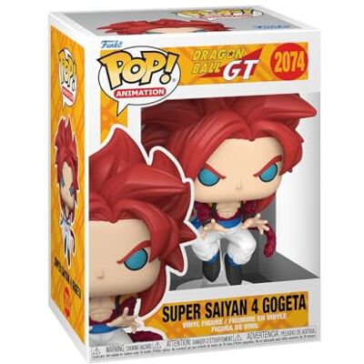 Funko Pop! Animatie: Dragon Ball GT Super Saiyan 4 Gogeta 1/6 kansen voor een zeldzame Chase-variant (glow in the dark) vinyl figuur om te verzamelen cadeau-idee officieel product fans Funko Pop! Animatie: Dragon Ball GT Super Saiyan 4 Gogeta 1/6 kansen voor een zeldzame Chase-variant (glow in the dark) vinyl figuur om te verzamelen cadeau-idee officieel product fans