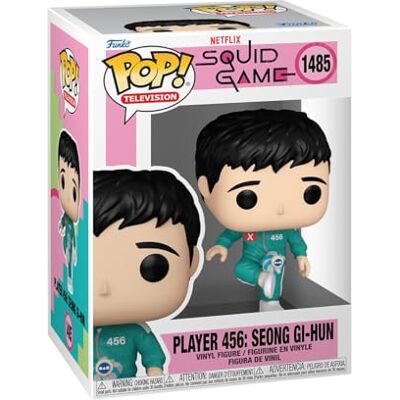 Funko POP! TV: Squid Game Gi-Hun Gi-hun 456 Inktvisspel Vinyl verzamelfiguur Cadeau-idee Officiële merchandising Speelgoed voor kinderen en volwassenen TV-fans Funko POP! TV: Squid Game Gi-Hun Gi-hun 456 Inktvisspel Vinyl verzamelfiguur Cadeau-idee Officiële merchandising Speelgoed voor kinderen en volwassenen TV-fans