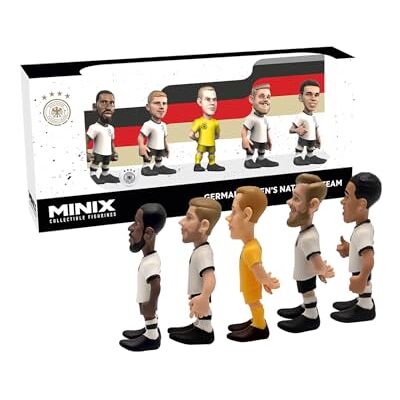 MINIX DFB Duitsland 5 stuks PVC figuren 7 cm A (Ter Stegen/Werner/Rudiger/Fullkrug/Musiala) MINIX DFB Duitsland 5 stuks PVC figuren 7 cm A (Ter Stegen/Werner/Rudiger/Fullkrug/Musiala)