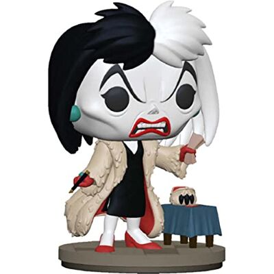Funko Pop! Disney: Villains Cruella de Vil Disney Villains Disney Schurken Vinyl figuur om te verzamelen Cadeau-idee Officiële Producten Speelgoed voor kinderen en Volwassenen Funko Pop! Disney: Villains Cruella de Vil Disney Villains Disney Schurken Vinyl figuur om te verzamelen Cadeau-idee Officiële Producten Speelgoed voor kinderen en Volwassenen