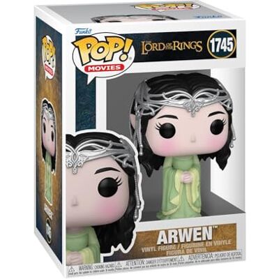 Funko Pop! Movies: Lord Of The Rings S8 Arwen Coronation Vinyl verzamelfiguur Cadeau-idee Officieel product Speelgoed voor kinderen en volwassenen Filmfans Funko Pop! Movies: Lord Of The Rings S8 Arwen Coronation Vinyl verzamelfiguur Cadeau-idee Officieel product Speelgoed voor kinderen en volwassenen Filmfans