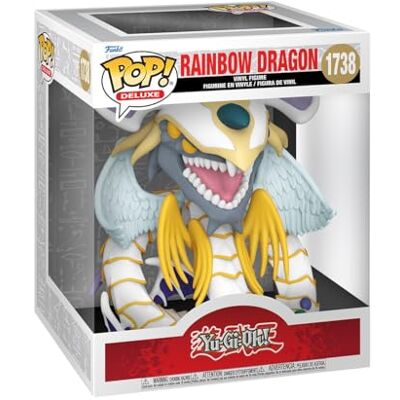 Funko Pop Deluxe: YGO Rainbow Dragon Yu-Gi-Oh! Vinyl verzamelfiguur, cadeau-idee, officieel product, speelgoed voor kinderen en volwassenen, anime fans Funko Pop Deluxe: YGO Rainbow Dragon Yu-Gi-Oh! Vinyl verzamelfiguur, cadeau-idee, officieel product, speelgoed voor kinderen en volwassenen, anime fans