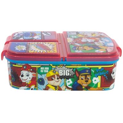 Stor Paw Patrol Sandwichbox voor kinderen, 3 vakken, 2156 ml, schoollunchbox, BPA-vrij, voor school en picknick Stor Paw Patrol Sandwichbox voor kinderen, 3 vakken, 2156 ml, schoollunchbox, BPA-vrij, voor school en picknick