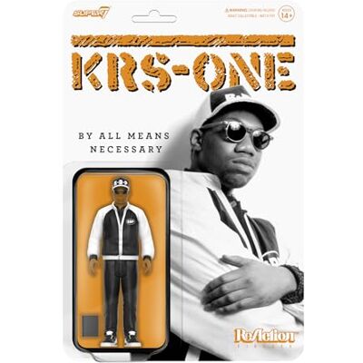 SUPER7 KRS-One by All betekent noodzakelijke BDP – 8,9 cm KRS-One actiefiguur met accessoires hiphop verzamelbaar en retro speelgoed SUPER7 KRS-One by All betekent noodzakelijke BDP – 8,9 cm KRS-One actiefiguur met accessoires hiphop verzamelbaar en retro speelgoed