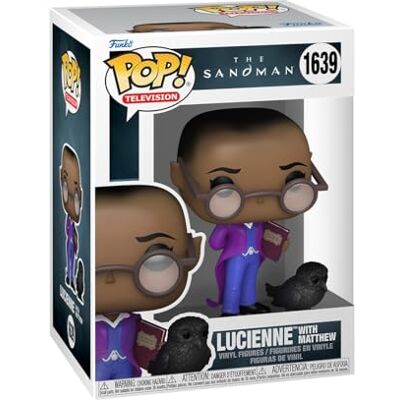 Funko Pop! TV: Sandman, Lucienne, vinyl figuur om te verzamelen, cadeau-idee, officieel product, speelgoed voor kinderen en volwassenen, tv-fans, modelfiguur voor verzamelaars en Funko Pop! TV: Sandman, Lucienne, vinyl figuur om te verzamelen, cadeau-idee, officieel product, speelgoed voor kinderen en volwassenen, tv-fans, modelfiguur voor verzamelaars en