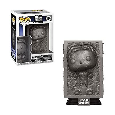 Funko Pop! Star Wars-Han Solo In Carbonite ESB 40th Anni Vinyl figuur om te verzamelen, cadeau-idee, officiële merchandise, speelgoed voor kinderen en volwassenen, filmfans Funko Pop! Star Wars-Han Solo In Carbonite ESB 40th Anni Vinyl figuur om te verzamelen, cadeau-idee, officiële merchandise, speelgoed voor kinderen en volwassenen, filmfans