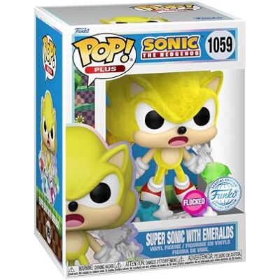 Funko Pop! Meer: Sonic Super Sonic met Emeralds Sonic The Hedgehog Vinyl Verzamelfiguur Cadeau-idee Officiële koopwaar Speelgoed voor kinderen en volwassenen Funko Pop! Meer: Sonic Super Sonic met Emeralds Sonic The Hedgehog Vinyl Verzamelfiguur Cadeau-idee Officiële koopwaar Speelgoed voor kinderen en volwassenen
