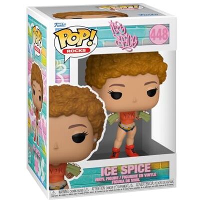 Funko Pop! Rocks Ice Spice Vinylfiguur om te verzamelen, cadeau-idee, officiële goederen, speelgoed voor kinderen en volwassenen, muziekfans, pop voor verzamelaars en tentoonstelling Funko Pop! Rocks Ice Spice Vinylfiguur om te verzamelen, cadeau-idee, officiële goederen, speelgoed voor kinderen en volwassenen, muziekfans, pop voor verzamelaars en tentoonstelling