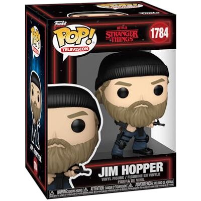 Funko POP! TV: Stranger Things Season 5 Jim Hopper Vinyl verzamelfiguur Cadeau-idee Officieel product Speelgoed voor kinderen en volwassenen Fantasy Fans Funko POP! TV: Stranger Things Season 5 Jim Hopper Vinyl verzamelfiguur Cadeau-idee Officieel product Speelgoed voor kinderen en volwassenen Fantasy Fans