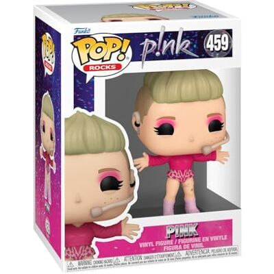 Funko Pop! Rocks: Pink Trustfall P!nk vinyl figuur om te verzamelen cadeau-idee officiële merchandise speelgoed voor kinderen en volwassenen muziekfans, pop voor verzamelaars en Funko Pop! Rocks: Pink Trustfall P!nk vinyl figuur om te verzamelen cadeau-idee officiële merchandise speelgoed voor kinderen en volwassenen muziekfans, pop voor verzamelaars en