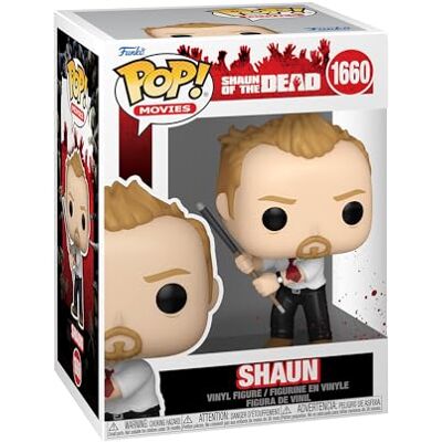 Funko Pop! Films: SotD Shaun 1/6 waarschijnlijkheid voor de Chase-variant Shaun of The Dead Vinyl verzamelfiguur Cadeau-idee Officieel product Movies Fans Funko Pop! Films: SotD Shaun 1/6 waarschijnlijkheid voor de Chase-variant Shaun of The Dead Vinyl verzamelfiguur Cadeau-idee Officieel product Movies Fans