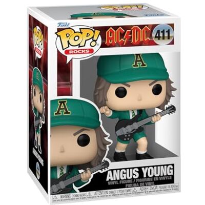 Funko Pop! Rocks: AC/DC Angus Young (Groen) Vinyl figuur om te verzamelen Cadeau-idee Officiële Producten Speelgoed voor Kinderen en Volwassenen Muziekfans Funko Pop! Rocks: AC/DC Angus Young (Groen) Vinyl figuur om te verzamelen Cadeau-idee Officiële Producten Speelgoed voor Kinderen en Volwassenen Muziekfans