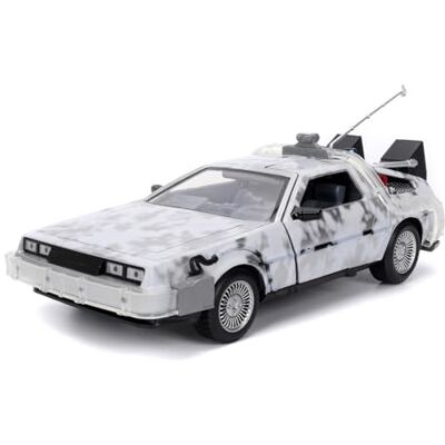 Jada Toys Time Machine Back to The Future Frost 1:24 Jada Toys Time Machine Back to The Future Frost 1:24