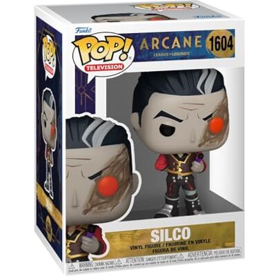 Funko Pop! TV: Arcane LOL Silco Arcane: League of Legends Vinyl verzamelfiguur cadeau-idee officiële merchandise speelgoed voor kinderen en volwassenen tv-fans figuur Funko Pop! TV: Arcane LOL Silco Arcane: League of Legends Vinyl verzamelfiguur cadeau-idee officiële merchandise speelgoed voor kinderen en volwassenen tv-fans figuur