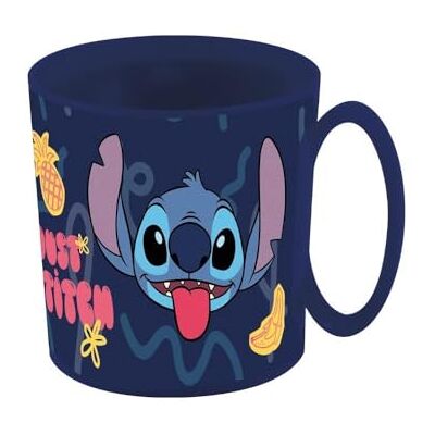 Stor Stitch Kinderbeker, kunststof, 390 ml, magnetronbestendig, robuust voor kinderen Stor Stitch Kinderbeker, kunststof, 390 ml, magnetronbestendig, robuust voor kinderen