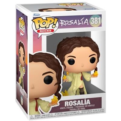 Funko Pop! Rocks: Rosalia (de Noche de Anoche) Vinyl figuur om te verzamelen Cadeau-idee Officiële producten Speelgoed voor kinderen en volwassenen Muziekfans Funko Pop! Rocks: Rosalia (de Noche de Anoche) Vinyl figuur om te verzamelen Cadeau-idee Officiële producten Speelgoed voor kinderen en volwassenen Muziekfans