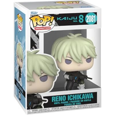 Funko Pop! Animatie: Kaiju No8, Reno Ichikawa, Kaiju No8, verzamelfiguur, vinyl figuur, cadeau-idee, officieel product, speelgoed voor kinderen en volwassenen, anime fans Funko Pop! Animatie: Kaiju No8, Reno Ichikawa, Kaiju No8, verzamelfiguur, vinyl figuur, cadeau-idee, officieel product, speelgoed voor kinderen en volwassenen, anime fans
