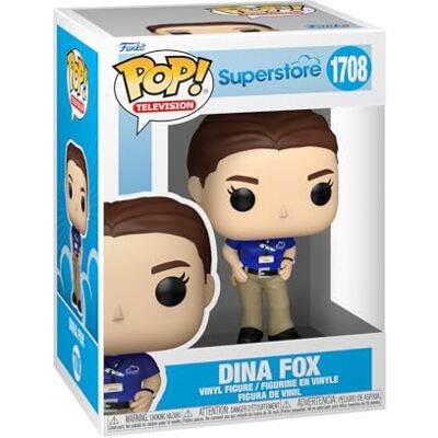 Funko Pop! Television: Superstore, Dina Fox, Super Store, verzamelfiguur, vinyl figuur, cadeau-idee, officieel product, speelgoed voor kinderen en volwassenen, tv-fans Funko Pop! Television: Superstore, Dina Fox, Super Store, verzamelfiguur, vinyl figuur, cadeau-idee, officieel product, speelgoed voor kinderen en volwassenen, tv-fans