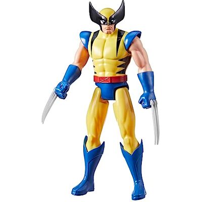 Marvel X-Men, Wolverine 28,5 cm Titan Hero Series figuur, X-Men speelgoed, superhelden speelgoed vanaf 4 jaar Marvel X-Men, Wolverine 28,5 cm Titan Hero Series figuur, X-Men speelgoed, superhelden speelgoed vanaf 4 jaar