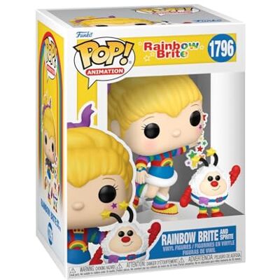 Funko Pop & Buddy: Rainbow Brite & Twink, verzamelfiguur, vinyl figuur, cadeau-idee, officieel product, speelgoed voor kinderen en volwassenen, tv-fans Funko Pop & Buddy: Rainbow Brite & Twink, verzamelfiguur, vinyl figuur, cadeau-idee, officieel product, speelgoed voor kinderen en volwassenen, tv-fans