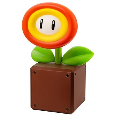 Paladone Super Mario officieel gelicentieerde Nintendo Vuurbloem LED-lamp voor gamers, USB-voeding, woondecoratie Paladone Super Mario officieel gelicentieerde Nintendo Vuurbloem LED-lamp voor gamers, USB-voeding, woondecoratie