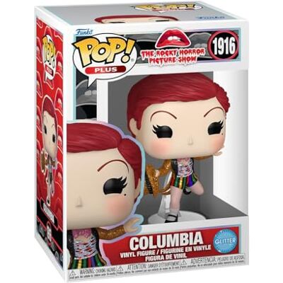 Funko Pop! Plus: Rocky Horror Picture Show Columbia Glitter Vinyl figuur om te verzamelen Cadeau-idee Officieel product Speelgoed voor kinderen en volwassenen Horrorfans Funko Pop! Plus: Rocky Horror Picture Show Columbia Glitter Vinyl figuur om te verzamelen Cadeau-idee Officieel product Speelgoed voor kinderen en volwassenen Horrorfans