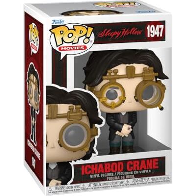 Funko Pop!Movies: Sleepy Hollow Ichabod Crane Sleepy Hollow (1999) Vinyl verzamelfiguur cadeau-idee officiële merchandise speelgoed voor kinderen en volwassenen horrorfans Funko Pop!Movies: Sleepy Hollow Ichabod Crane Sleepy Hollow (1999) Vinyl verzamelfiguur cadeau-idee officiële merchandise speelgoed voor kinderen en volwassenen horrorfans