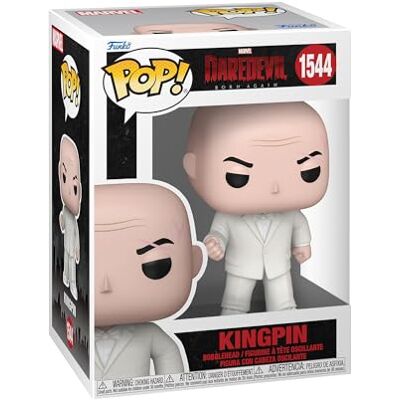 Funko Pop! Marvel: Daredevil Born Again, Kingpin, verzamelfiguur, vinyl figuur, cadeau-idee, officieel product, speelgoed voor kinderen en volwassenen, tv-fans, figuur voor verzamelaars Funko Pop! Marvel: Daredevil Born Again, Kingpin, verzamelfiguur, vinyl figuur, cadeau-idee, officieel product, speelgoed voor kinderen en volwassenen, tv-fans, figuur voor verzamelaars
