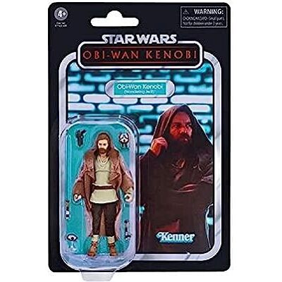 Star Wars The Vintage Collection, Obi-Wan Kenobi (Zwervende Jedi) 9,5 cm, Obi-Wan Kenobi, voor kinderen vanaf 4 jaar Star Wars The Vintage Collection, Obi-Wan Kenobi (Zwervende Jedi) 9,5 cm, Obi-Wan Kenobi, voor kinderen vanaf 4 jaar