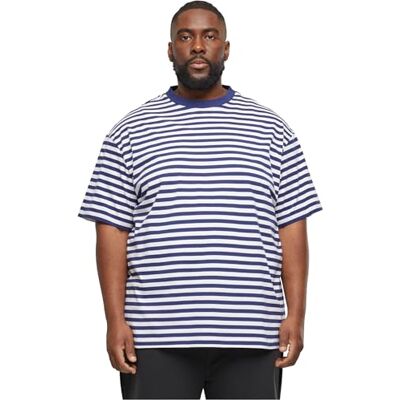Urban Classics T-shirt À Rayures Régulières T-shirt Homme (lot de 1) XL Urban Classics T-shirt À Rayures Régulières T-shirt Homme (lot de 1) XL