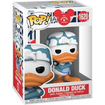 Funko Pop Disney: Mickey & Friends, Donald Duck, verzamelfiguur, vinyl figuur, cadeau-idee, officieel product, speelgoed voor kinderen en volwassenen Funko Pop Disney: Mickey & Friends, Donald Duck, verzamelfiguur, vinyl figuur, cadeau-idee, officieel product, speelgoed voor kinderen en volwassenen