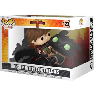 Funko Pop! Rides Deluxe: HTTYD Hik met Krokmou How to Train Your Dragon Vinyl figuurtje om te verzamelen Cadeau-idee Officieel product Speelgoed voor kinderen en volwassenen Filmfans Funko Pop! Rides Deluxe: HTTYD Hik met Krokmou How to Train Your Dragon Vinyl figuurtje om te verzamelen Cadeau-idee Officieel product Speelgoed voor kinderen en volwassenen Filmfans