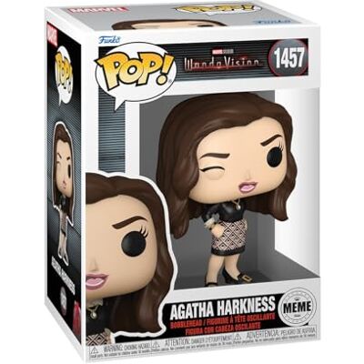 Funko Pop! TV: Meme – Agatha Harkness – WandaVision – Vinyl figuur om te verzamelen – cadeau-idee – officieel product – speelgoed voor kinderen en volwassenen – tv-fans – modelfiguur voor Funko Pop! TV: Meme – Agatha Harkness – WandaVision – Vinyl figuur om te verzamelen – cadeau-idee – officieel product – speelgoed voor kinderen en volwassenen – tv-fans – modelfiguur voor