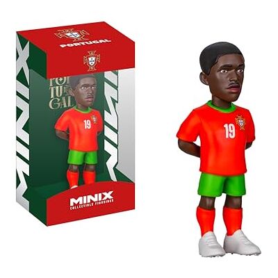 MINIX Football Stars Coupe du Monde #140 Portugal Mendes Figurine à collectionner 12 cm MINIX Football Stars Coupe du Monde #140 Portugal Mendes Figurine à collectionner 12 cm
