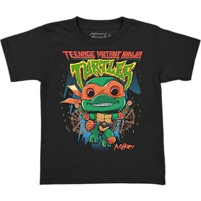 Funko Pocket Pop! & Tee: Teenage Mutant Ninja Turtles (TMNT) T-shirt Kleding met vinyl minifiguur om te verzamelen cadeau-idee Speelgoed en top met korte mouwen voor heren Funko Pocket Pop! & Tee: Teenage Mutant Ninja Turtles (TMNT) T-shirt Kleding met vinyl minifiguur om te verzamelen cadeau-idee Speelgoed en top met korte mouwen voor heren
