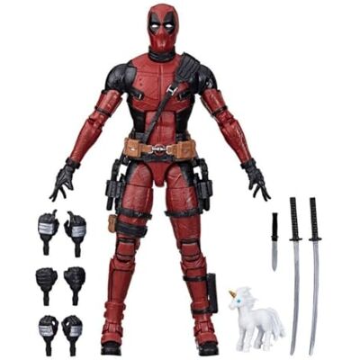 Marvel Legends Series, Deadpool figuur, 15 cm, Deadpool 2, verzamelstuk voor volwassenen Marvel Legends Series, Deadpool figuur, 15 cm, Deadpool 2, verzamelstuk voor volwassenen